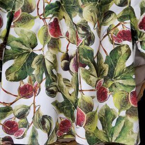 Dolce&Gabbana Crew-neck Cotton Top Blouse Fruit T-shirt. Size 12